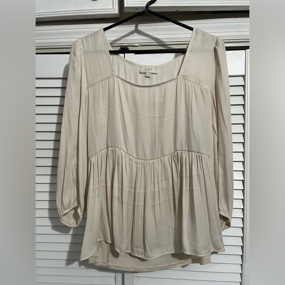 LOFT blouse size medium